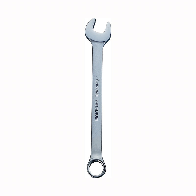 Vulcan Combination Wrench Metric 7 mm Head Chrome Vanadium Steel Silver Round Handle