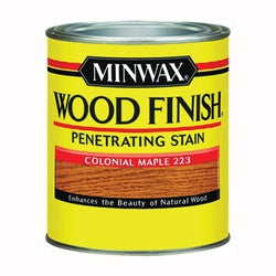 Minwax Wood Finish Wood Stain Satin Colonial Maple Liquid 0.5 pt Can