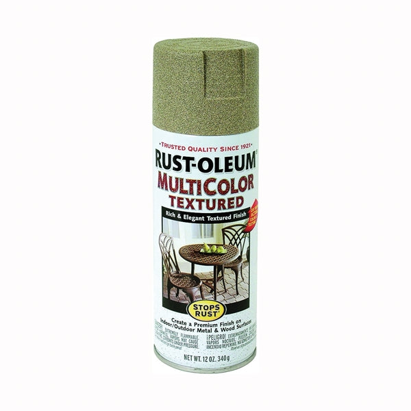 RUST OLEUM STOPS RUST Textured Spray Desert Bisque Solvent Like Desert Bisque 12 oz Aerosol Can