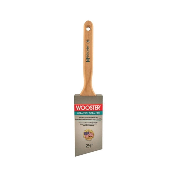 WOOSTER Paint Brush 2-1/2 in W 2-15/16 in L Bristle Nylon Bristle Sash Handle