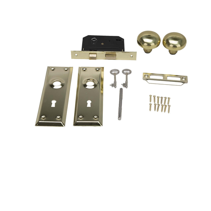 ProSource Mortise Lock Polished Brass