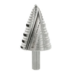 Diablo Step Drill Bit 7/8 to 1 3/8 in Dia 2 29/32 in OAL Dual Flute 3/8 in Dia Shank Hex Shank