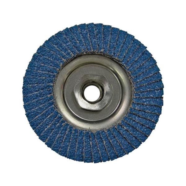VORTEC PRO Flap Disc 4-1/2 in Dia 5/8-11 Arbor Non-Woven 36 Grit Coarse Zirconia Aluminum Abrasive