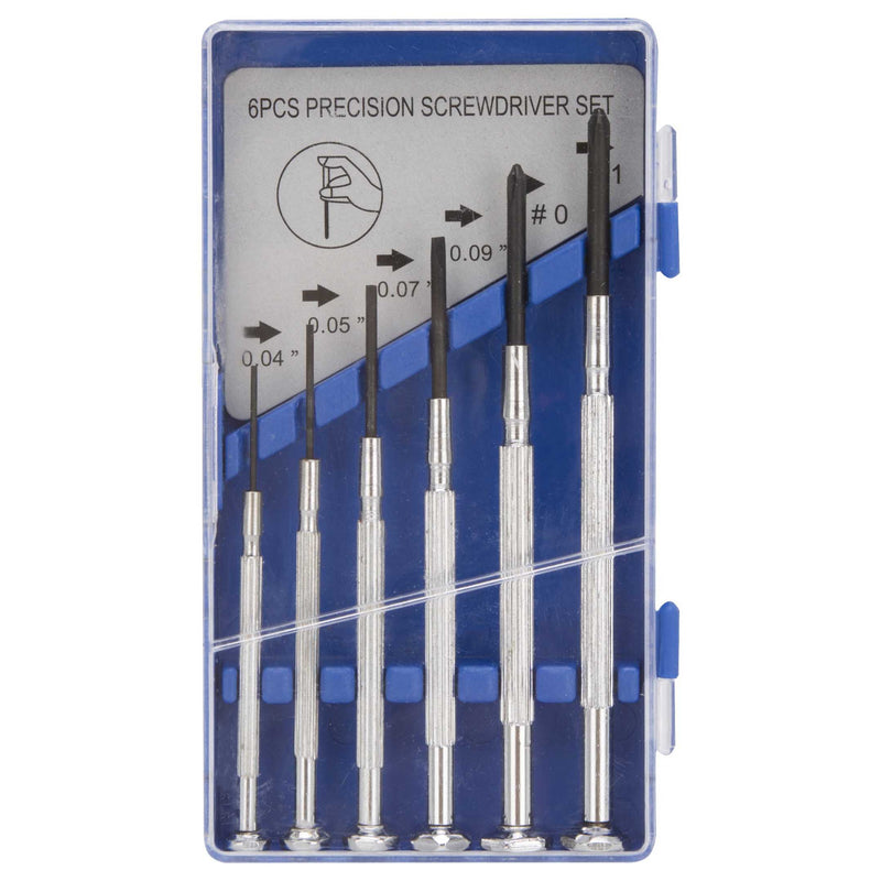 Vulcan Screwdriver Set Chrome-Plated 6-Piece