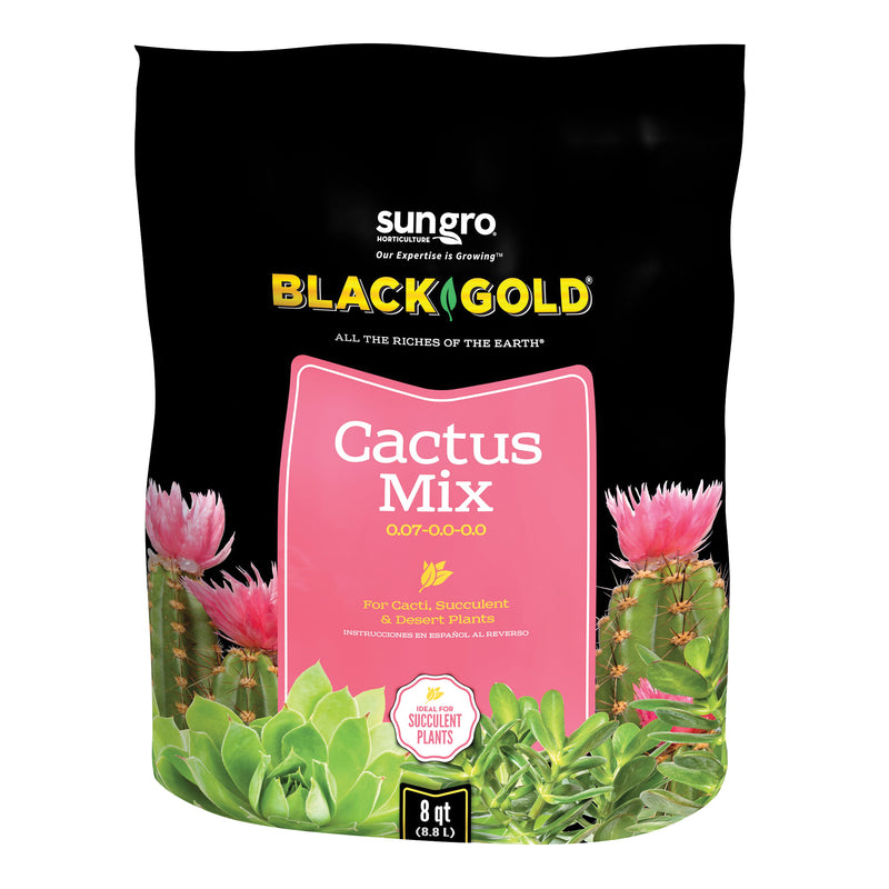 sun gro BLACK GOLD Cactus Mix Granular Brown/Earthy 240 Bag