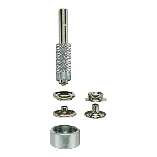 GENERAL Snap Fastener Kit Solid Brass Nickel