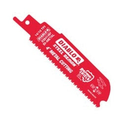 Diablo Reciprocating Saw Blade 1 in W 4 in L 14/18 TPI Bi Metal Cutting Edge