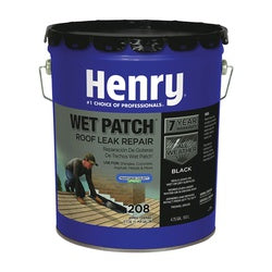 Henry Roof Cement Black Liquid 5 gal Can