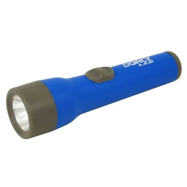 Dorcy Flashlight AA Battery Alkaline Battery LED Lamp 50 Lumens 50 m Beam Distance 10 hr Run Time