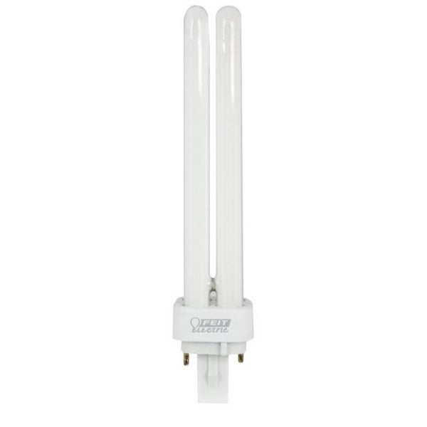 Feit Electric Compact Fluorescent Bulb 26 W PL Lamp G24D-3 Lamp Base 1600 Lumens 2700 K Color Temp