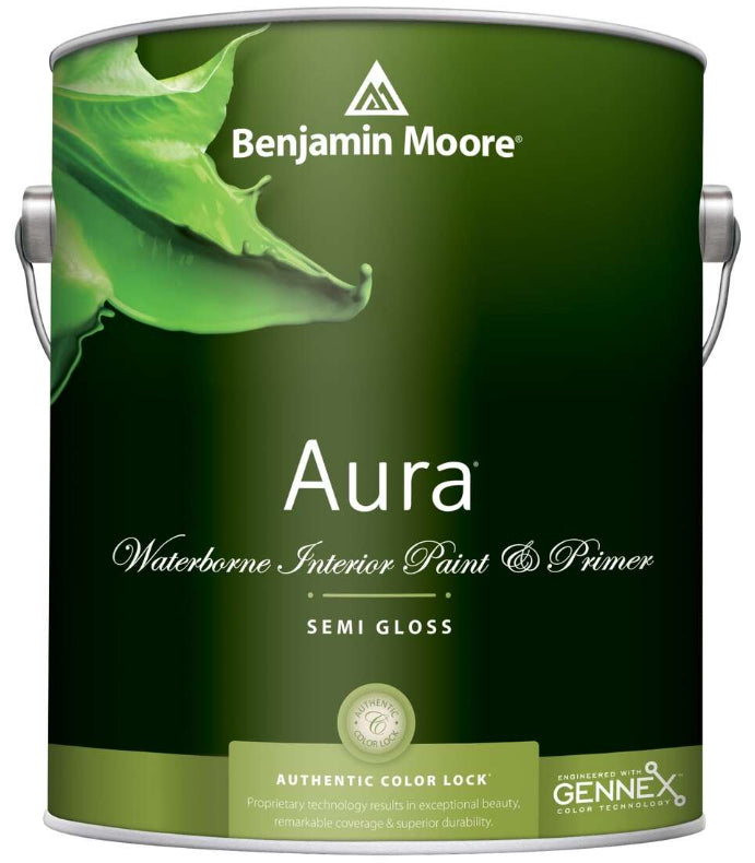 Benjamin Moore Aura Interior Paint Semi-Gloss Pastel Base 1 gal