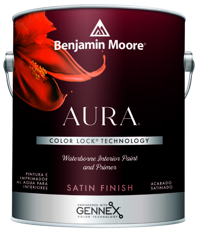 Benjamin Moore Aura Interior Paint Satin Deep Base 1 gal