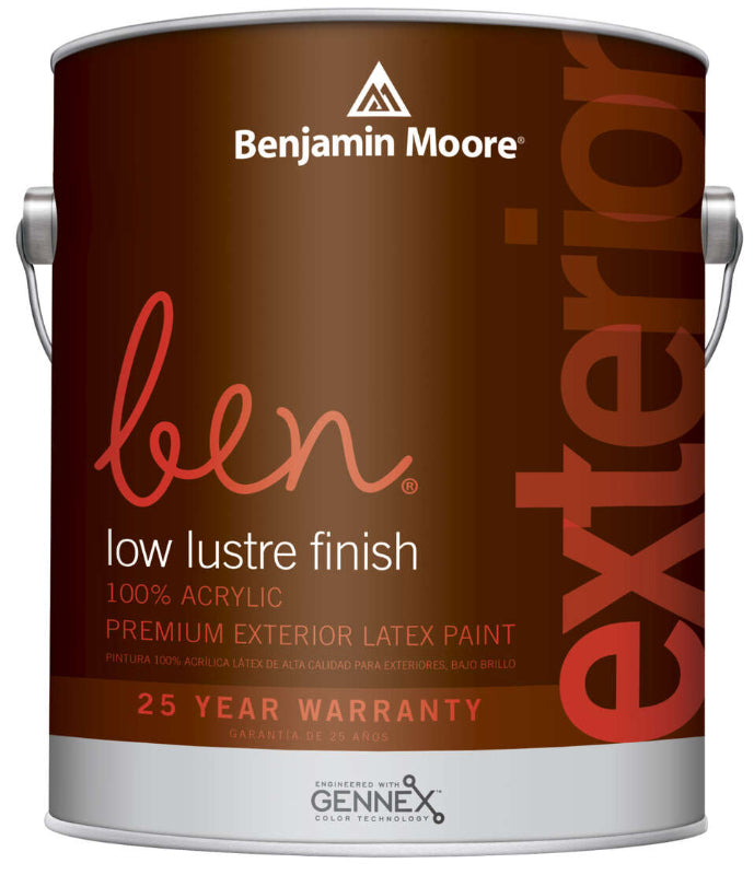 Benjamin Moore ben Exterior Paint Low-Luster Pastel Base 1 qt