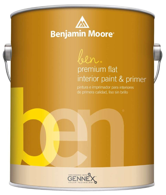 Benjamin Moore 625 Interior Paint Flat 5 gal