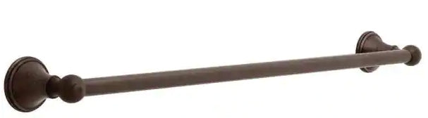 DELTA Crestfield Towel Bar 24 in L Rod Die-Cast Zinc Venetian Bronze Wall Mounting