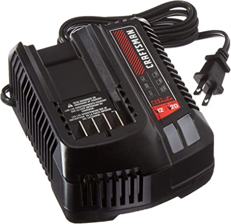 CRAFTSMAN Fast Charger V20 Input 60 min Charge Battery Included: Yes