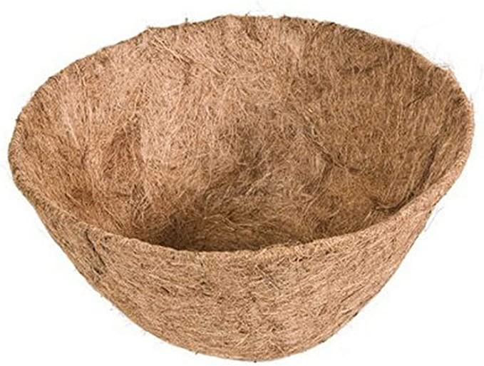 Panacea Basket Liner 14 in Dia Round Coco Fiber