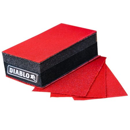 Diablo ENDURA BOND Dual Edge Sanding Block 4 in L 2 1/2 in W 180 Grit Ultra Fine