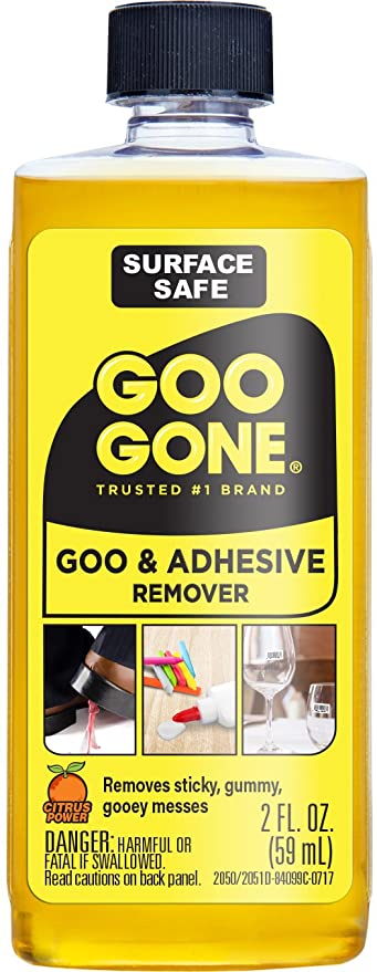 Goo Gone Adhesive Remover 2 oz Liquid Citrus Clear/Yellow