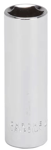 Vulcan Drive Socket Metric Measuring 3/8 in Drive 6 Point 14 mm Socket Chrome Vanadium Steel