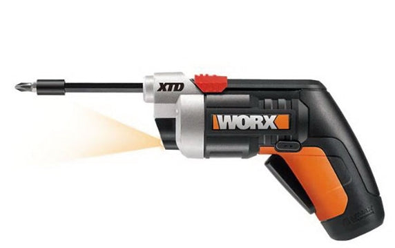 WORX XTD Xtended Reach Driver Tool Only 4 V 1.5 Ah 1/4 in Chuck Hex Chuck